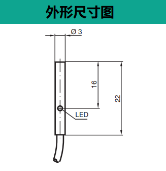 電感式傳感器 NBB0,6-3M22-E0(圖3)