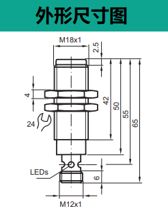 電感式傳感器 NMB5-18GM65-Z0-NFE-V1(圖3)