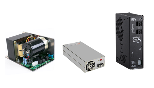 步進或伺服電機選擇直流電源，可以提供的選擇類型要求(圖1)