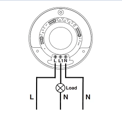 如何將運動傳感器連接到現(xiàn)有燈光線路開關(guān)上？(圖1)