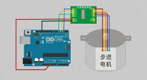 單片機(jī)控制步進(jìn)電機(jī)的驅(qū)動(dòng)電路，精確地控制轉(zhuǎn)動(dòng)角度和速度