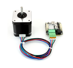 二相步進電機驅(qū)動方案，通過控制電流的大小和方向