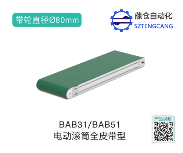 電動滾筒全皮帶型輸送機BAB31/BAB51