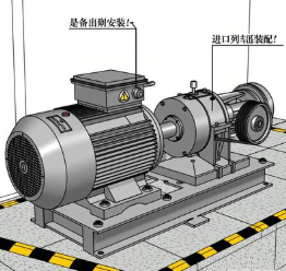 進(jìn)口減速機(jī)安裝時中外標(biāo)準(zhǔn)差異的協(xié)調(diào)適配