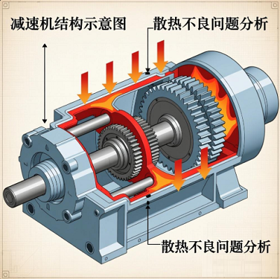 力士樂減速機(jī)散熱不良的改進(jìn)方法？