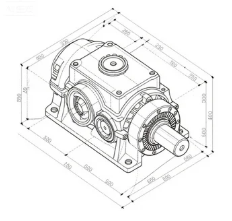 平行軸減速機(jī)粉塵工況，軸端密封升級(jí)改造技巧？(圖1)