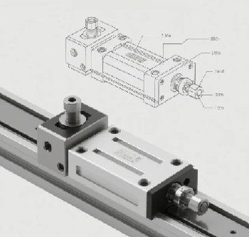 易實(shí)現(xiàn)滑臺氣缸工作原理及故障維修方法？(圖1)