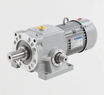 斜齒輪蝸輪減速機蝸輪磨損后更換斜齒輪